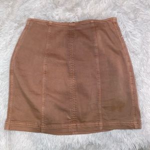 Mauve Kendall and Kylie Mini Skirt